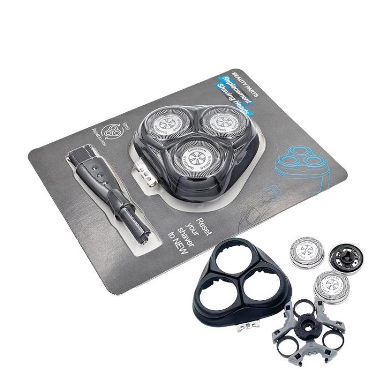 Electric Shaver Complete Head Accessory For Philips S2305 S1121 S1232 S1133 - Black