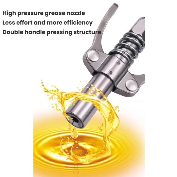 Car Electric/Pneumatic Pliers High-pressure Grease Nozzles - Double-handle