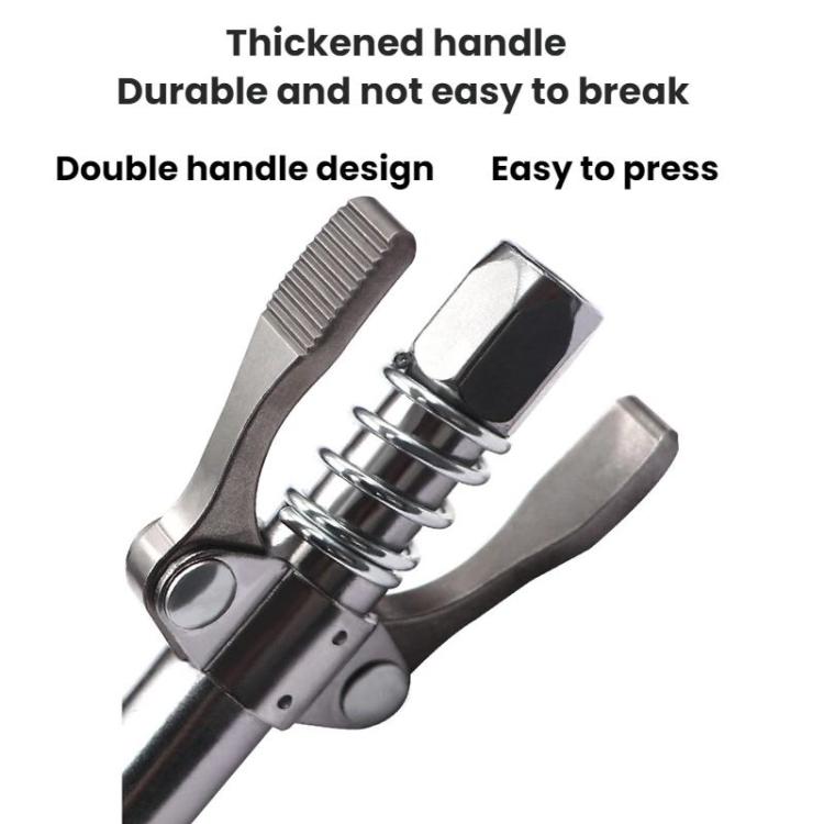 Car Electric/Pneumatic Pliers High-pressure Grease Nozzles - Double-handle