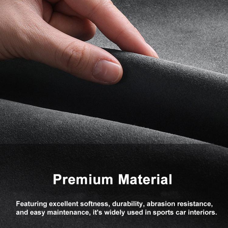 Magnetic Phone Card Holder Soft Suede-Like Slim Wallet For MagSafe IPhones & Android Phones