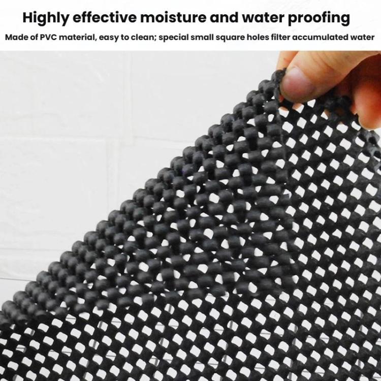 10m Perforated Foam Fruit Anti-Slip Mat Supermarket Fruit Vegetable PVC Breathable Mesh Mat, Width: 50cm