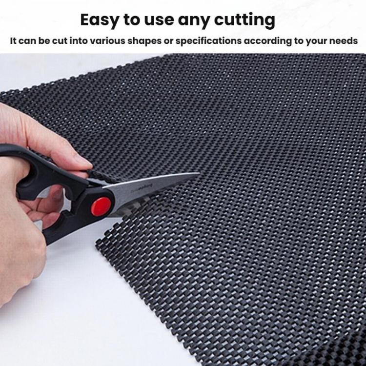 10m Perforated Foam Fruit Anti-Slip Mat Supermarket Fruit Vegetable PVC Breathable Mesh Mat, Width: 50cm