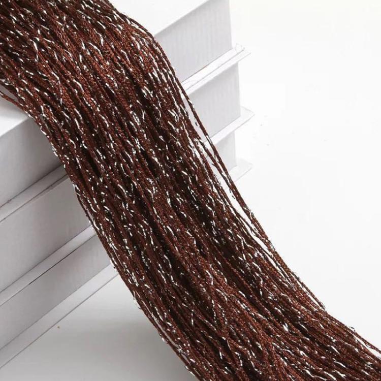 0.9 x 1.9m Dense Tassel Door Curtain Home Living Room Partition Decorative Curtain