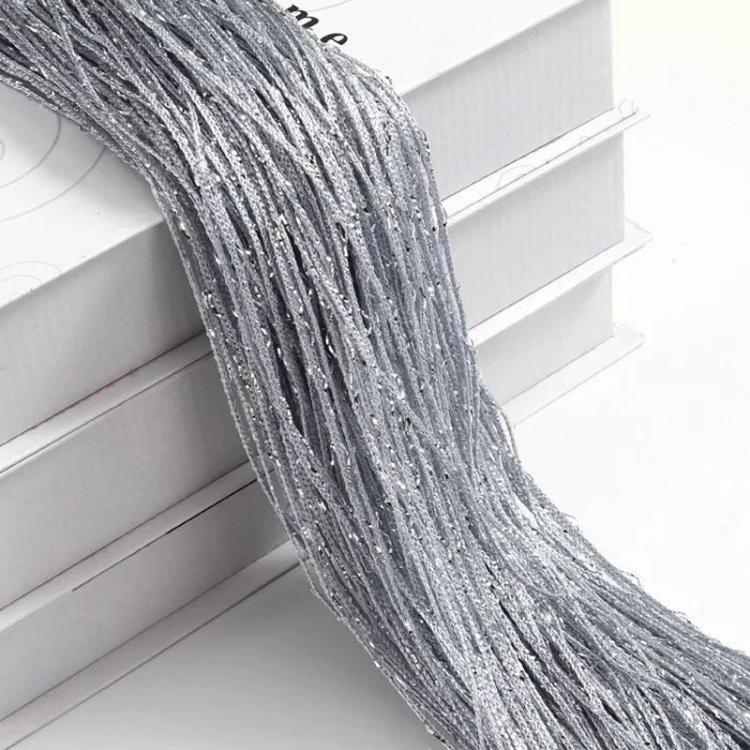 0.9 x 1.9m Dense Tassel Door Curtain Home Living Room Partition Decorative Curtain
