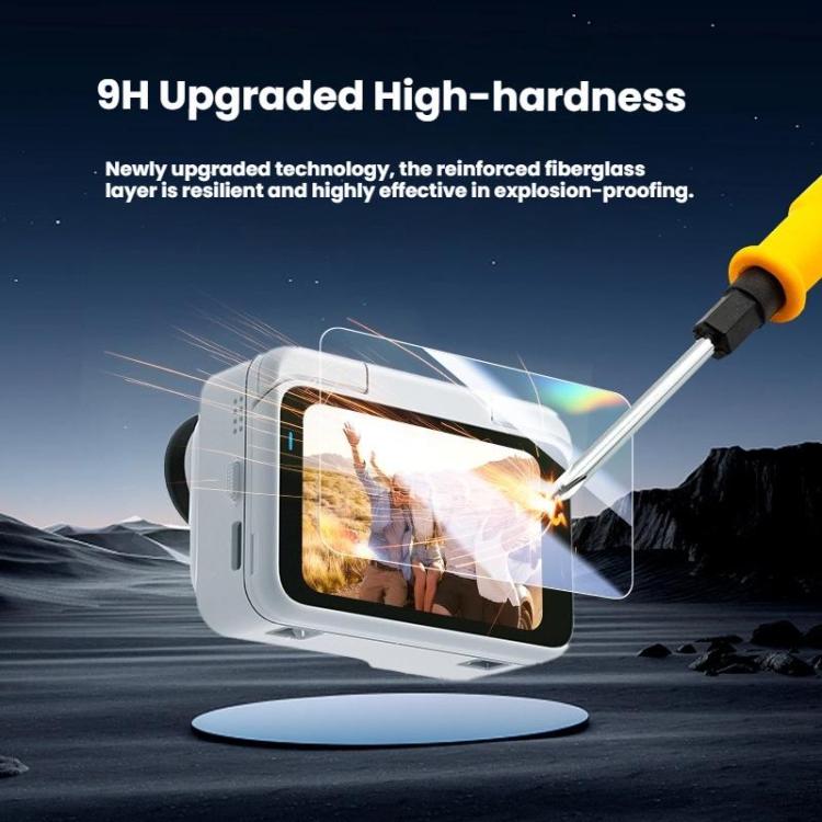 For Insta360 GO Ultra  1 Set Screen Protector & Lens Film Kit Tempered Glass + Hydrogel HD Protection