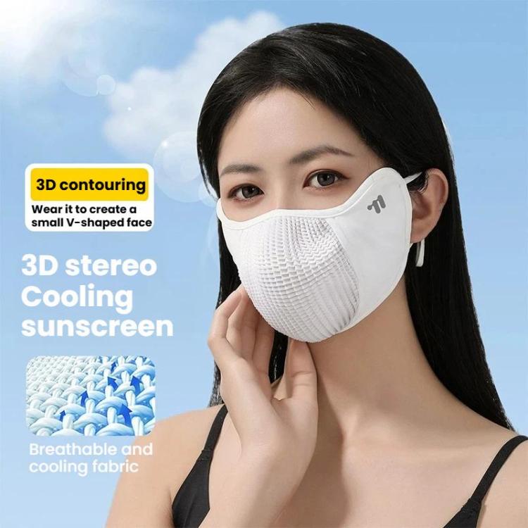 WEST BIKING Ice-Silk Cycling Mask Windproof Dustproof Breathable Sports Running Sun Protection Face Cover One Size