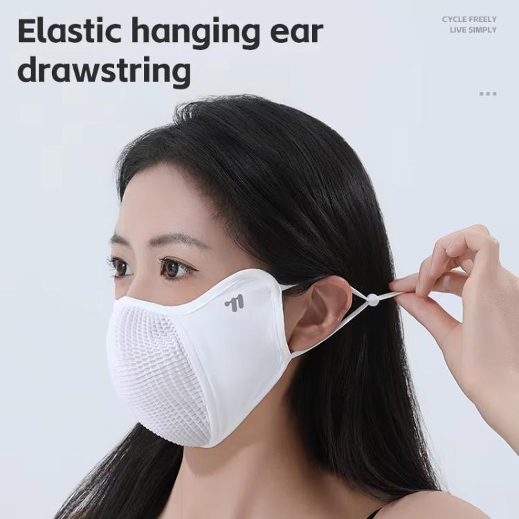 WEST BIKING Ice-Silk Cycling Mask Windproof Dustproof Breathable Sports Running Sun Protection Face Cover One Size