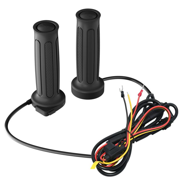 WUPP Integrated ACC Line Motorcycle 6-speed Memory Electric Heating Throttle Handle - Rubber