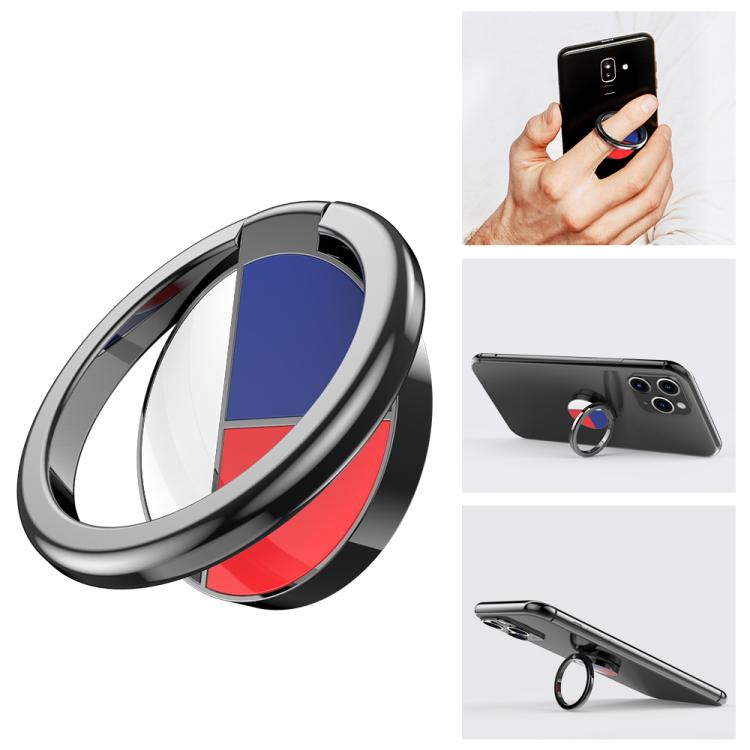 AhaStyle ST12 Metal Ring Clip Phone Stand Aluminum Alloy Adhesive Mount