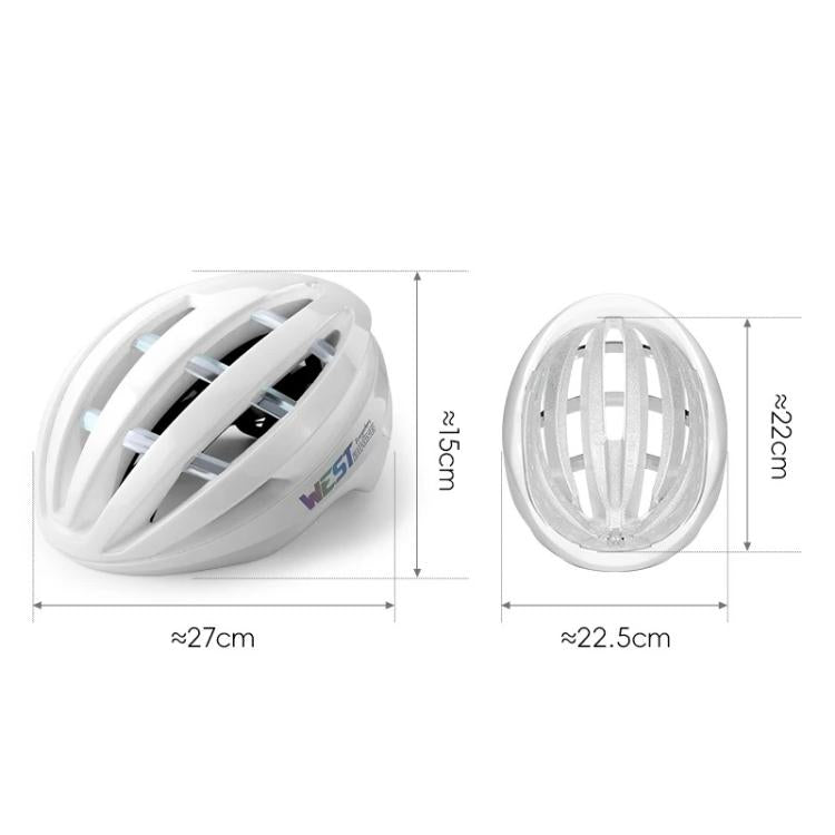 WEST BIKING Outdoor Cycling Helmet Men Women Mountain / Road Bike Safety Helmet, Size: 58-61cm