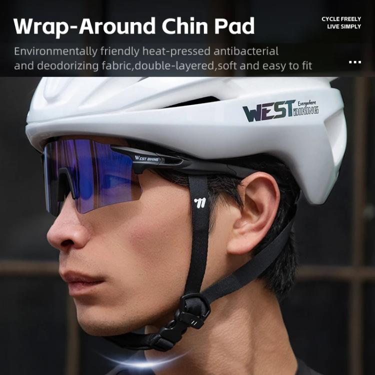 WEST BIKING Outdoor Cycling Helmet Men Women Mountain / Road Bike Safety Helmet, Size: 58-61cm