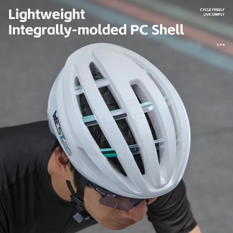 WEST BIKING Outdoor Cycling Helmet Men Women Mountain / Road Bike Safety Helmet, Size: 58-61cm