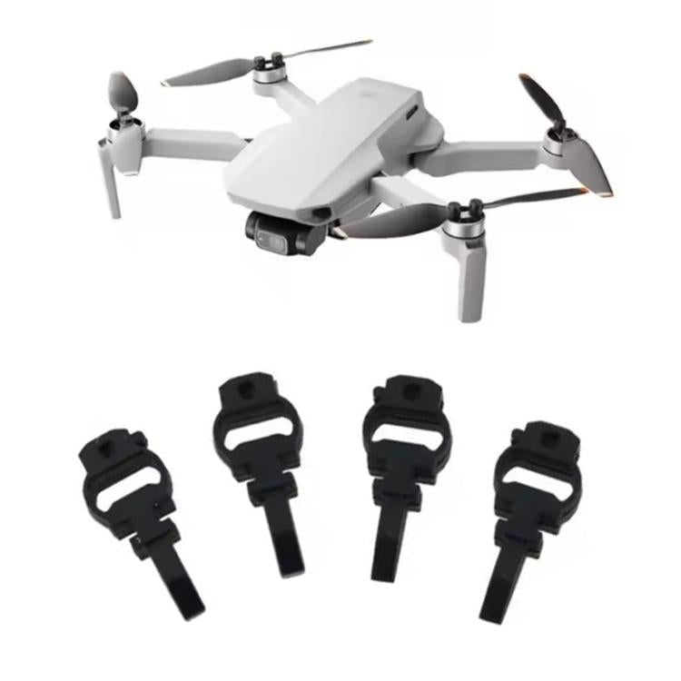 For DJI Mini / Mini 2 / SE 4pcs Gimbal Mini Shock Absorber - Black