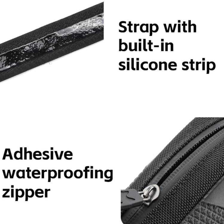 WEST BIKING YP0707414 Compact Portable Bicycle Top Tube Bag Road Bike Frame Storage Pouch