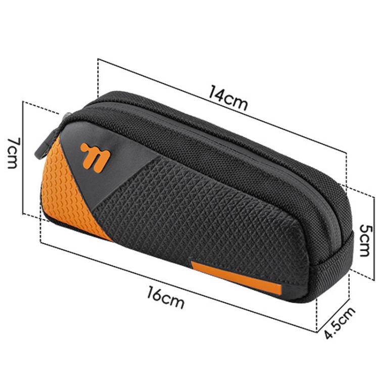 WEST BIKING YP0707414 Compact Portable Bicycle Top Tube Bag Road Bike Frame Storage Pouch