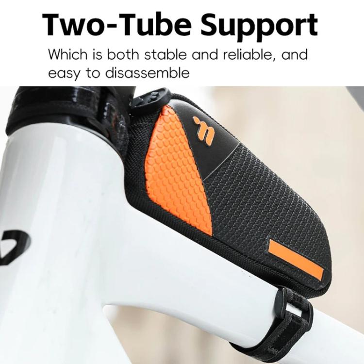 WEST BIKING YP0707414 Compact Portable Bicycle Top Tube Bag Road Bike Frame Storage Pouch