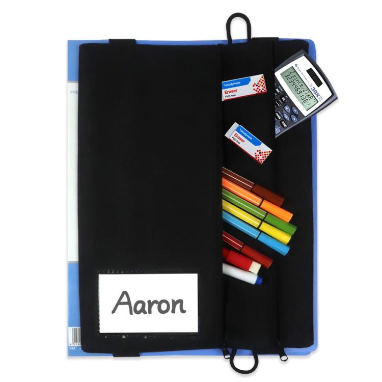 29.5x21.5cm File Folders Assortments Stationery Zippered Storage Bag