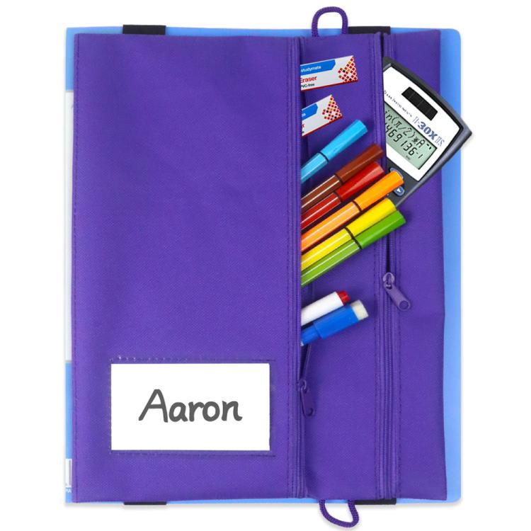 29.5x21.5cm File Folders Assortments Stationery Zippered Storage Bag