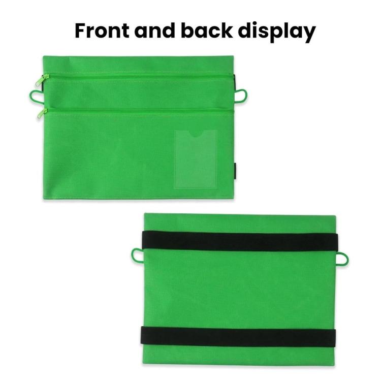 29.5x21.5cm File Folders Assortments Stationery Zippered Storage Bag