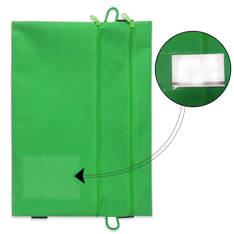 29.5x21.5cm File Folders Assortments Stationery Zippered Storage Bag