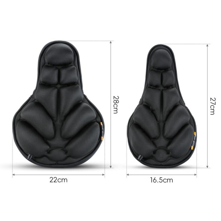 WEST BIKING YP0801259-260 Universal Heat Dissipating Inflatable Bicycle Seat Cover Cycling Mountain Bike Airbag Seat Cover, Size: Small