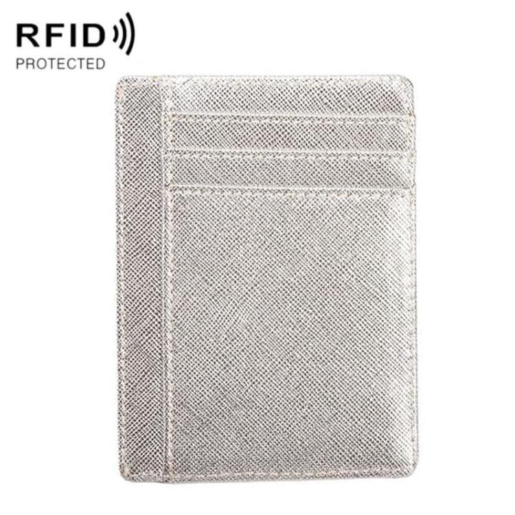 Anti-Theft RFID Card Holder Ultra-Thin Multi-Card Leather Case