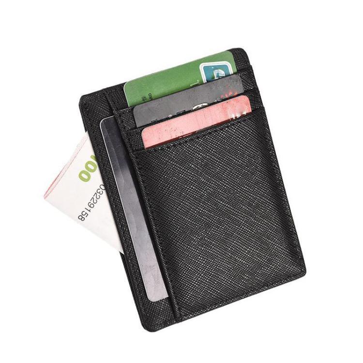 Anti-Theft RFID Card Holder Ultra-Thin Multi-Card Leather Case