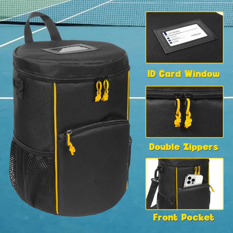 Portable Handheld Crossbody Tennis Storage Bag, 33.4x22.5x22.5cm