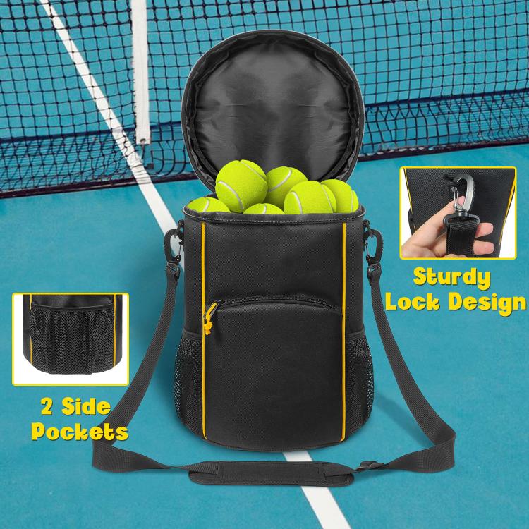 Portable Handheld Crossbody Tennis Storage Bag, 33.4x22.5x22.5cm