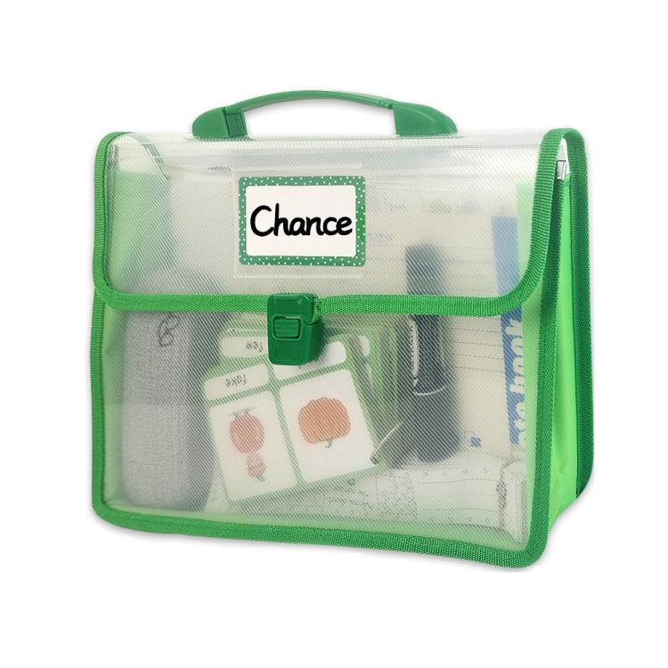 Children Book Bag Transparent Document Bag