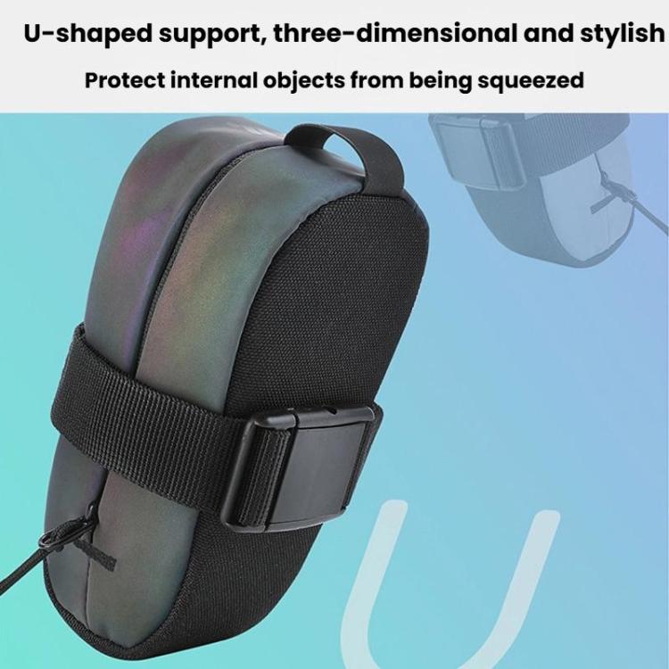 WEST BIKING YP0707412 Bicycle Reflective Tail Bag Mountain Bike Road Bike Cycling Rear Seat Bag