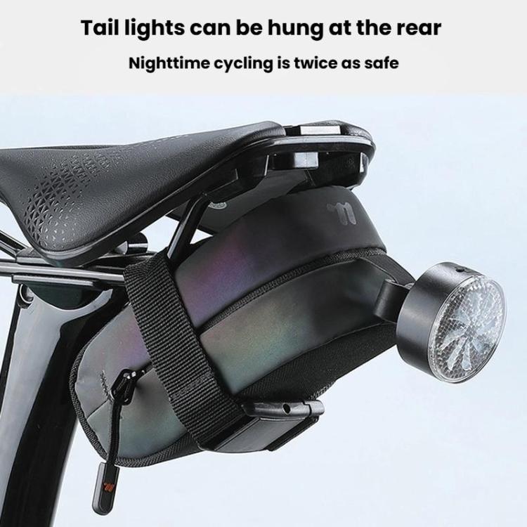 WEST BIKING YP0707412 Bicycle Reflective Tail Bag Mountain Bike Road Bike Cycling Rear Seat Bag