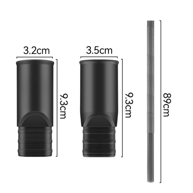 32mm/35mm Diameter Vacuum Cleaner Hose Kit For Dryer Vent Cleaning Flexible Flat Tubing Accessory