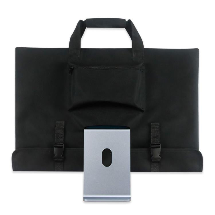 Nylon Fabric Lining Flannel Integrated Desktop Computer Bag Dust Cover - 39x58cm