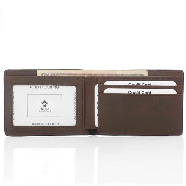 Anti-Skimming Multi-Card Slot Magnetic Card Wallet Billfold