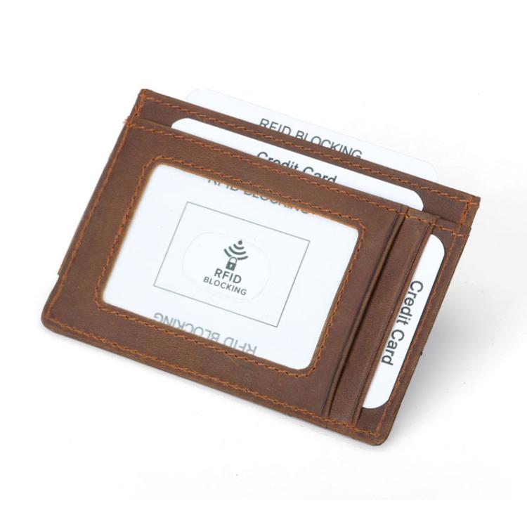 Anti-Skimming Multi-Card Slot Magnetic Card Wallet Billfold