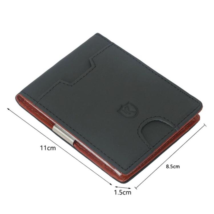 DKER YP-212 RFID Men 2 Fold Wallet ID Protection Billfold