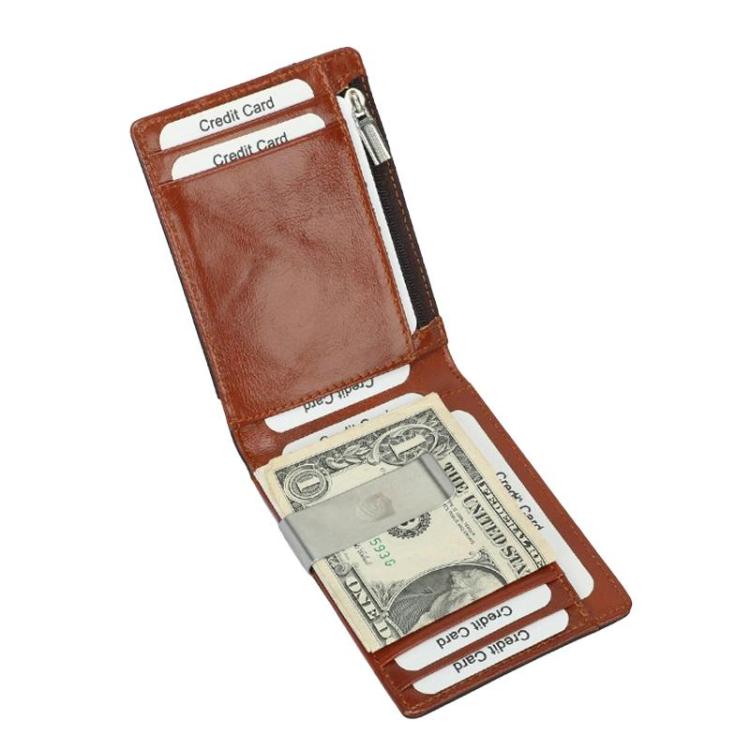 DKER YP-212 RFID Men 2 Fold Wallet ID Protection Billfold