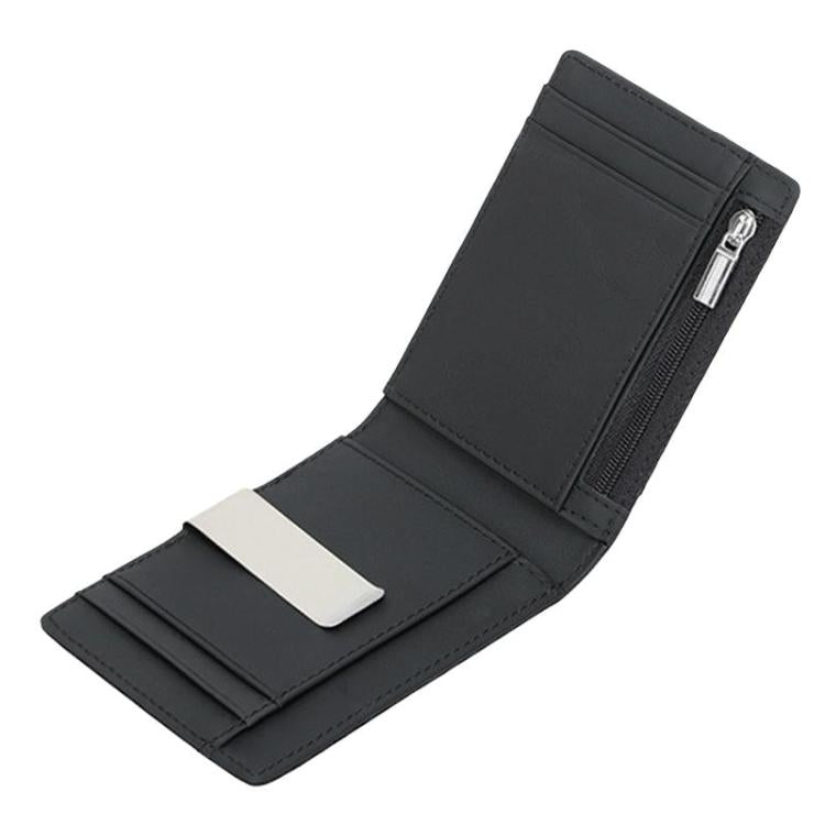 CQ-505 RFID Men 2 Fold Wallet ID Protection Billfold