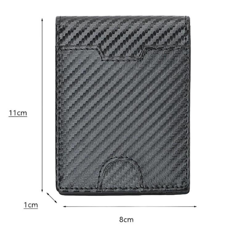 TQ-323 RFID Men 2 Fold Wallet ID Protection Billfold