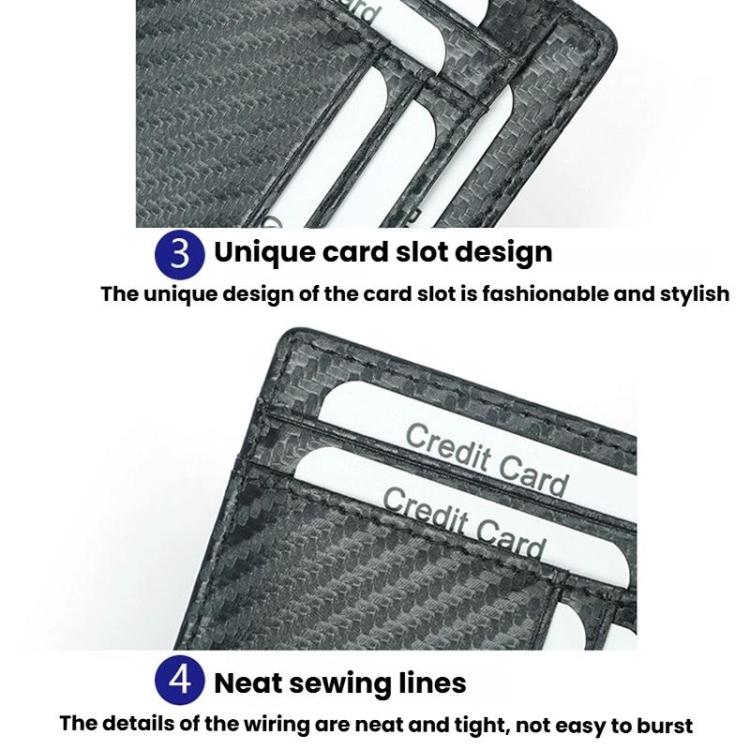YP-232 RFID Multi Card Slot Card Wallet Zipper Coin Purse