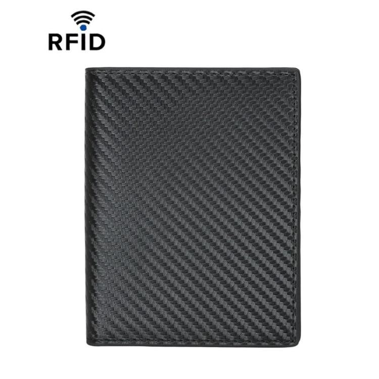 TQ-322 Large Capacity Anti-Skimming Card Wallet Multi-Slot Card Case For Bank Cards - Black