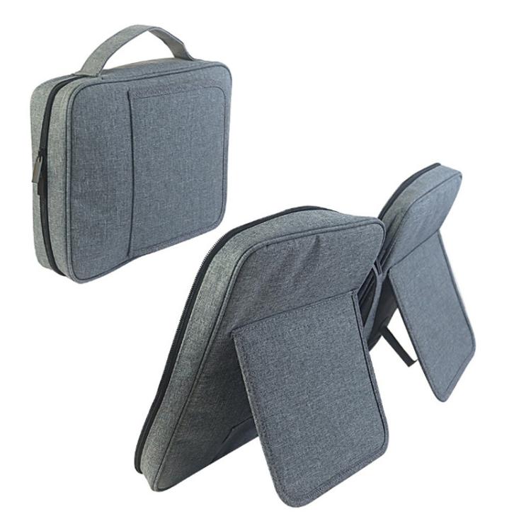 Portable Book Storage Bag With Handle Stand