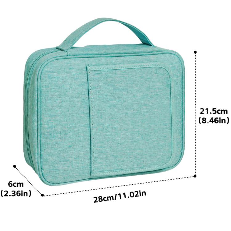 Portable Book Storage Bag With Handle Stand
