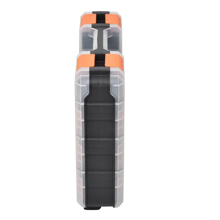 Plastic Multi-Function Portable Parts And Tools Flip-Top Storage Box - G-322