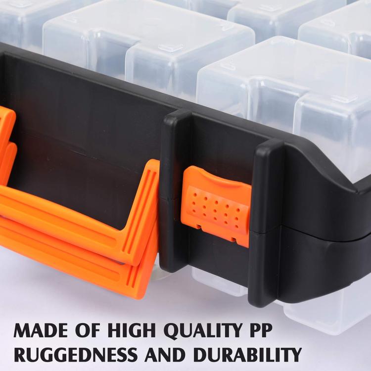 Multifunctional Portable Flip-Top Tool Storage Box - G-2011