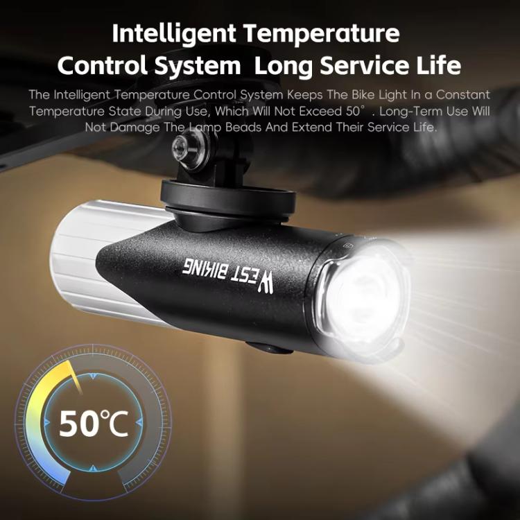 WEST BIKING Rotatable High Brightness Bicycle Light Road Bike Mountain Bike Light, Spec: 1200 Lumens