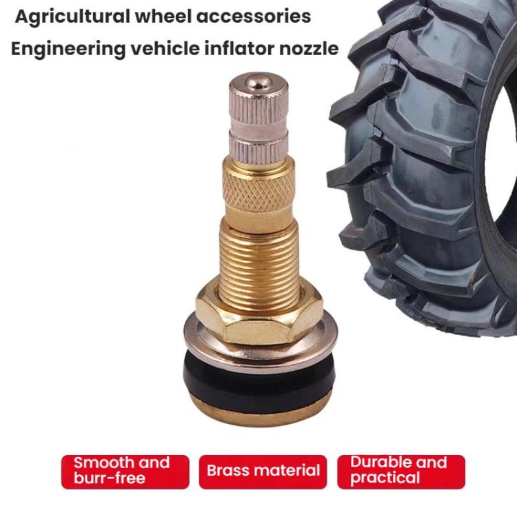 Agricultural Vehicle Vacuum Tire Full Copper Valves - American Standard