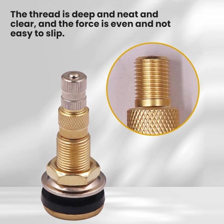 Agricultural Vehicle Vacuum Tire Full Copper Valves - American Standard