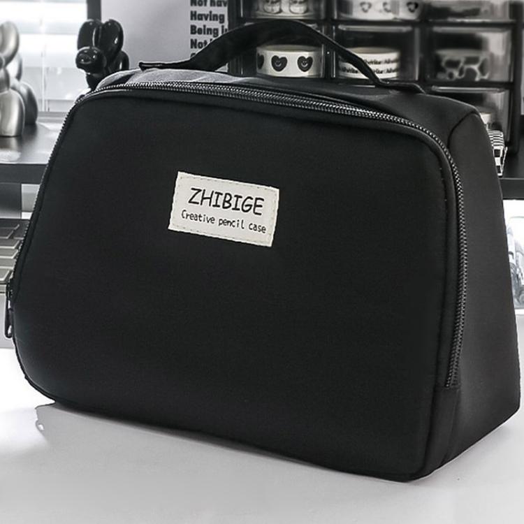 Handheld Large Capacity Pen Pouch Simple Multifunctional Stationery Storage Bag For Students